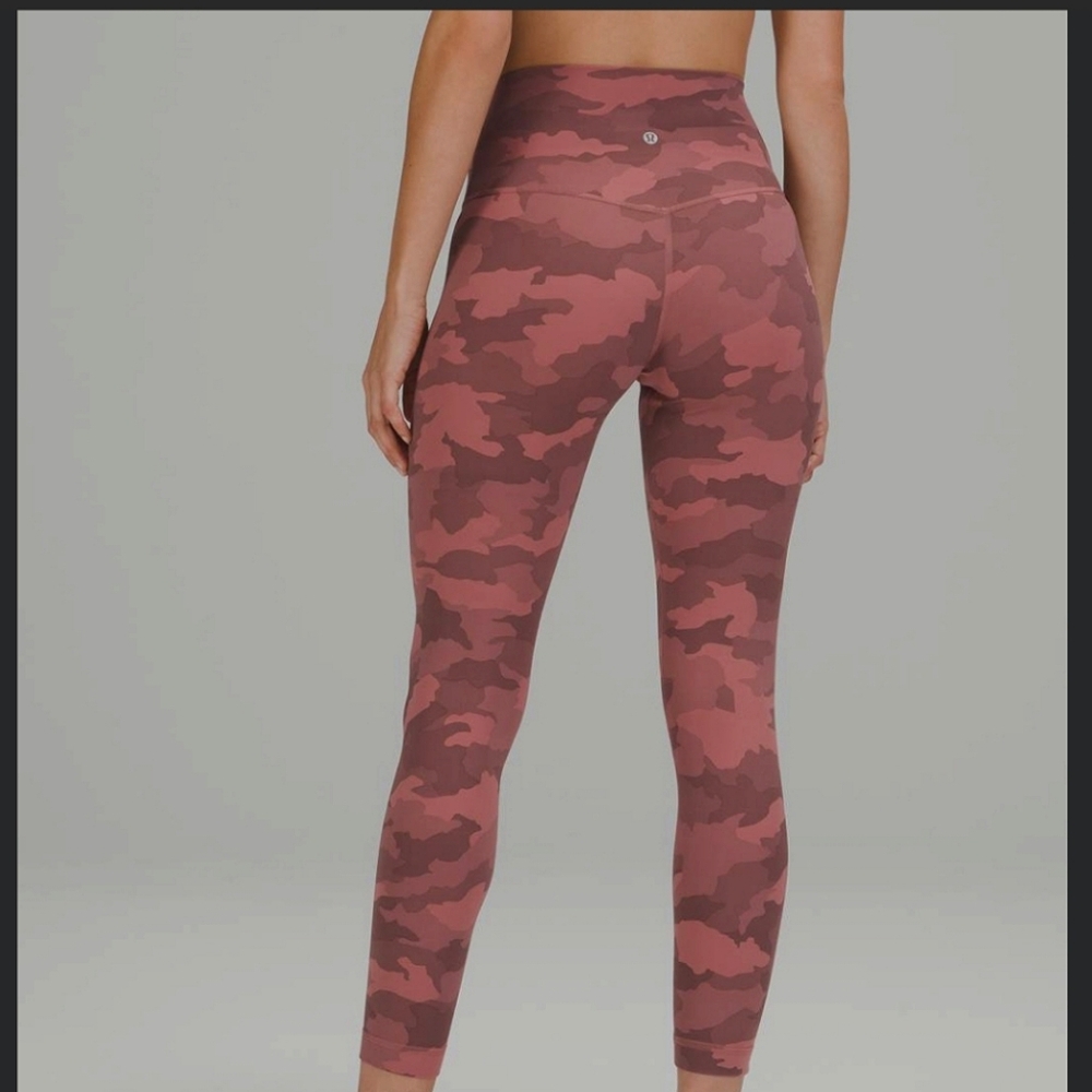 Womens Lululemon pink align pant 6